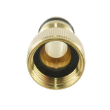 1 x RAW Customer Returns Fittingstore - GARDENA coupling plug with internal thread or external thread tap piece G 1 2 internal thread , material brass  - RRP €8.05