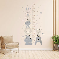 1 x RAW Customer Returns Wall sticker children s height chart measuring stick child forest animals wall sticker boho decor, wall stickers children s room for girls wall stickers bedroom baby room children s room decoration - RRP €9.47