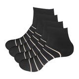 1 x Brand New EVOHDAH Cotton Crew Socks Men Invisible Socks Ankle Socks Men Women Ankle Socks 38-45 Invisible Running Socks Tennis Socks Work Socks Breathable Soccer Socks Cotton Nice Socks Black - RRP €27.6