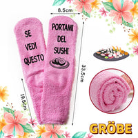 2 x Brand New QZOSZ Funny Socks for Women, Non-Slip Socks for Women, SUSHI GRAPPA Scented CANDLES Gifts, Winter Socks for Women for Best Friend, Mother s Day, Birthday - RRP €45.6