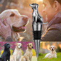 6 x Brand New LKKCHER Labrador Wine Bottle Stoppers, Gift for Men and Women Dog Lovers, Wine Stoppers for Wine, Champagne Wine Bottle Stoppers, Christmas Gift Men Women Birthday Gift - RRP €136.8