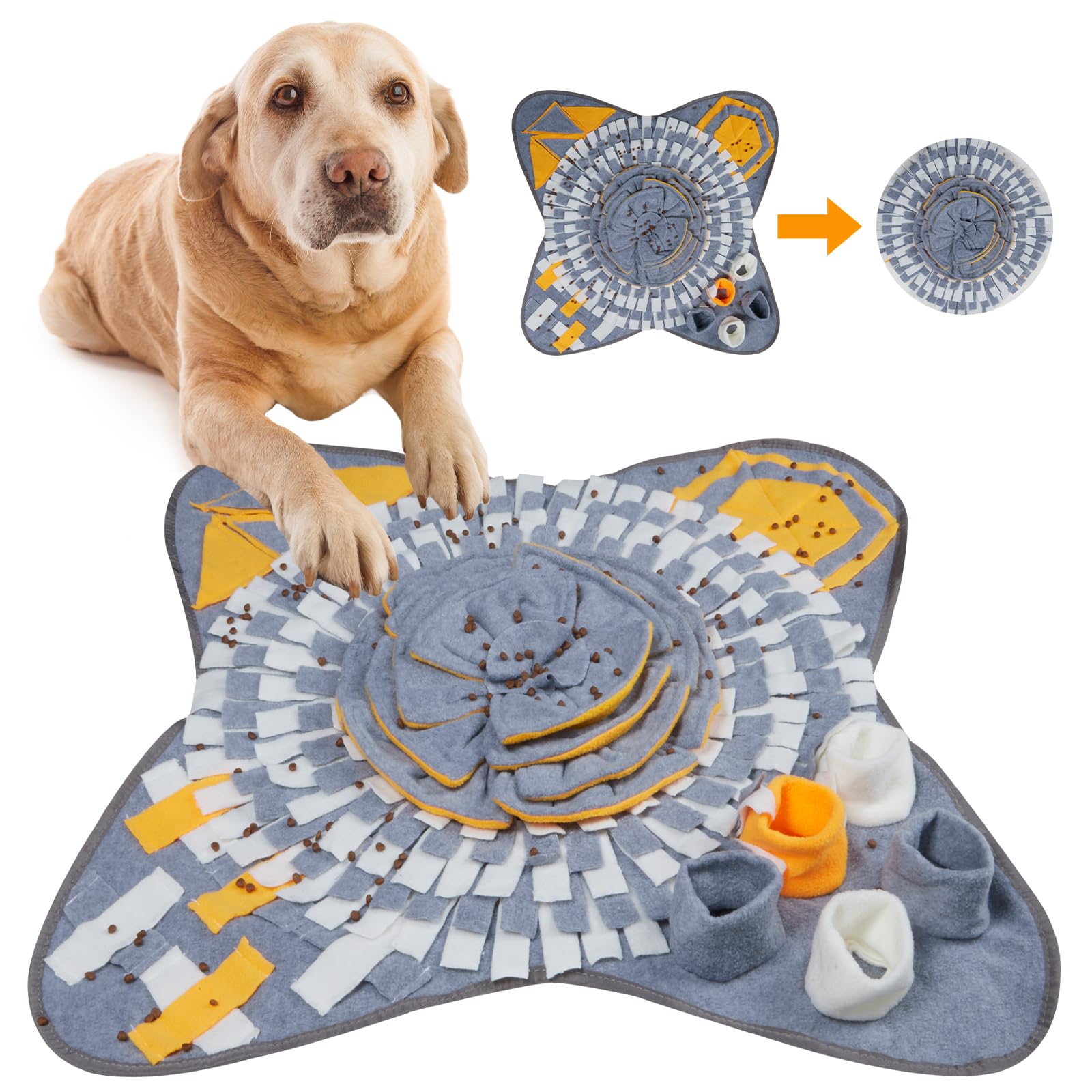 Sniffing Carpet Dog Sniffing Mat Smell Exercise Sniffing Blanket Search  Carpet Dog Pollutant-free Dog Toys Intelligence Feed Mat Sniffing Carpet  Cat P
