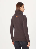 1 x RAW Customer Returns Ragwear Women s Sweatshirt ANABELKA Dark Brown XXL - RRP €44.56