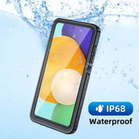 1 x RAW Customer Returns Beeasy for Samsung Galaxy A52s 5G Case, IP68 Waterproof Outdoor Cell Phone Case Samsung A52 4G 5G 360 Degree Protective Case with Screen Protector, Shockproof Dustproof Dropproof Bumper Case, Black - RRP €25.21