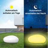 1 x RAW Customer Returns infray solar lamps for outdoors, solar lights for outdoors, solar garden lights 40cm solar ball garden with 9 modes, IP67 waterproof LED solar lamps, 40 x 30 x 16 cm. - RRP €53.44