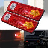 1 x RAW Customer Returns vitihipsy 2 Pack 12V 19 LED Waterproof Reverse Trailer Tail Light for RV Trailer Van Snowmobile - RRP €37.5