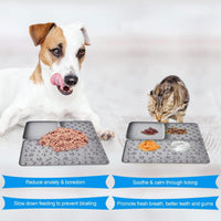 1 x Brand New Dog licking mat, silicone licking mat for dogs, dog licking mat with suction cup, dog licking mat, dog lick mat pet, dog licking mat slow feeder, premium dog licking mat - RRP €20.4