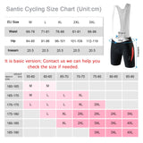 1 x RAW Customer Returns Santic Women s Padded Cycling Bib Shorts Women s Cycling Shorts Pink EU L - RRP €33.99