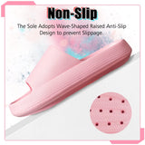 1 x Brand New Somic Women s Men s Slippers Sandals Thick Sole Non-Slip Waterproof Shower Slipper Quick Drying Pink 44 45 - RRP €51.6