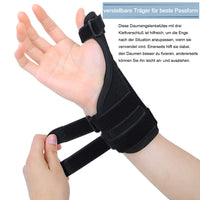 1 x RAW Customer Returns ZOUYUE Wrist Splint with Thumb Splint, Flexible Thumb Brace Wrist Brace for Thumb Joint - RRP €6.04