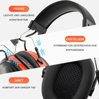 1 x RAW Customer Returns PROTEAR hearing protection with radio DAB DAB FM Bluetooth 5.3, noise cancelling wireless headphones for workshop, garden mowing, SNR 30dB - RRP €109.72