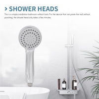 1 x RAW Customer Returns Wisboey Shower Heads, High Pressure and Handheld Shower Head Combined, Double Detachable Shower Head with 3 Modes for Bathtub - RRP €25.91