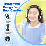 1 x RAW Customer Returns EarFun Bluetooth Headphones for Kids, 85 94dB Volume Control, HiFi Sound, HD Microphone, 40 Hour Battery, Foldable, Adjustable, Wireless Bluetooth Headphones for Kids for School Travel PC, Black - RRP €26.99