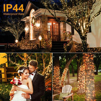 1 x RAW Customer Returns Avoalre 1000 LEDs Fairy Lights 25M Christmas Lights Outdoor with EU Plug 8 Modes Waterproof Cluster Fairy Lights for Christmas Garden Party Birthday Wedding, Warm White Fairy Lights - RRP €47.99