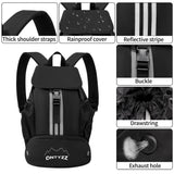 1 x RAW Customer Returns ONTYZZ Football Bag Waterproof Sports Backpack with Shoe Holder Dry-Wet Separation Multifunctional Backpack for Volleyball Basketball Gym Bag Swimming Bag - RRP €26.99