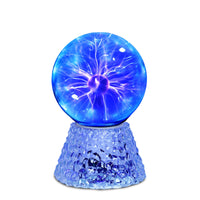 1 x RAW Customer Returns Aiskdan 15cm Plasma Ball, Magic Plasma Lamp Touch Sensitive Plasma Ball, USB Rechargeable Educational Toy Novelty Night Lights for Decoration, Christmas, Halloween - RRP €33.99