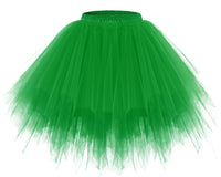 1 x RAW Customer Returns DRESSTELLS Carnival Women s 80s Puffy Tulle Skirt Tutu Skirts Tulle Petticoat Tulle Skirt 50s Rockabilly Petticoat Retro Tutu Ballet Cosplay Dance Dress Green S - RRP €18.35