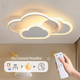 1 x RAW Customer Returns YUEEU Ceiling Light for Children s Room Cloud Chandelier for Children s Room Dimmable Led Ceiling Light, 42CM Remote Control 3000-6000K, Ceiling Lamps for Girls Bedroom 32W - RRP €64.99