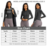 1 x Brand New FEOYA Women s Running Jacket Long Sleeve Hooded Jacket Sports Jacket Running Sweat Jacket for Yoga Fitness Top Sport Workout Running Shirt Training Jacket Top S-XL Grey, L, L  - RRP €36.79