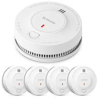 1 x RAW Customer Returns X-Sense Improved Smoke Detector 10 Year Battery, Fire Alarm with Photoelectric Sensor, T V Rheinland and EN14604 Tested Fire Detectors, SD2J0AX, Set of 5 - RRP €58.84