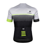 1 x RAW Customer Returns LAMEDA Short Sleeve Cycling Jersey Men Women Functional Shirt T-Shirt Jersey Elastic Breathable Quick Drying Fabric Cycling Jersey for Cycling Outdoor Sports Gray L  - RRP €30.0