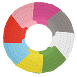 2 x RAW Customer Returns Frcctre Price Tags in 8 Colors, 3.3 cm L x 4.6 cm H, 2000 Pieces - RRP €33.6