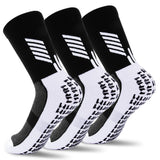 1 x Brand New WACCET Non-Slip Sports Sock, Men s Women s Football Socks Reinforced Breathable and Anti-Blister Hiking Socks Socks for Adults, Children 3 Pairs, M  - RRP €31.2