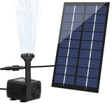 1 x RAW Customer Returns LEDGLE Solar Fountain Pump, 1.8W 200L H Garden Decoration Fountain, Pond Pump Solar Solar Powered Large for Outdoor, Bird Bath, Pond, Aquarium, Garden Decoration, Fountain Water Feature Solar Pond - RRP €19.25