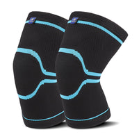 1 x RAW Customer Returns ABYON Knee Brace for Men Women, 2 Pack Compression Knee Support for Meniscus Tear, Arthritis, Joint Pain, Ligament Injury, ACL, MCL, Tendonitis, Running, Sports - RRP €15.12