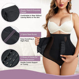 2 x Brand New Gotoly Danna Shaping Underpants High Waist Shapewear Slimming Control Sheath Control Shorts Thong Body Shaper 3XL, Black  - RRP €48.0