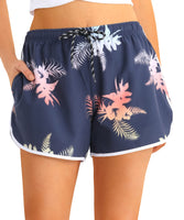 1 x RAW Customer Returns APTRO women s swim shorts swimming trunks beach water sports shorts board shorts UV protection summer sports gym shorts flowers WS252 2XL - RRP €22.03