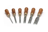 1 x RAW Customer Returns Narex wood chisels, premium quality, ground, 6-piece set - RRP €96.12