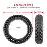 1 x RAW Customer Returns Yungeln 2-pack scooter puncture-proof solid rubber tires 8.5 inch replacement wheels tires compatible for Xiaomi 1S M365 Pro 2 GOTRAX GXL V2 electric scooter - RRP €19.89