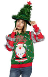 1 x RAW Customer Returns U LOOK UGLY TODAY men s ugly Christmas sweater hoodie funny knitted hoodie for Christmas festive unisex women s Christmas jumper sweatshirt for party XXL - RRP €25.2