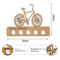 7 x Brand New Wiuses Fahrrad Geschenk Dekoration Holz M nze Geburtstagsgeschenk - Hochwertiges Geburtstagsgeschenk f r Fahrradliebhaber, geeignet f r M nner jeden Alters - RRP €159.6