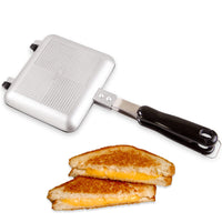 2 x RAW Customer Returns ICO sandwich maker camping, camping toaster for gas cooker, sandwich maker gas cooker, sandwich iron for the stove or outdoors. - RRP €39.98