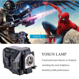 1 x RAW Customer Returns YOSUN Projector Lamp for Epson ELPLP96 v13h010l96 Powerlite Home Cinema 2100 2150 1060 660 760hd VS250 VS350 VS355 EX9210 EX9220 EX3260 EX5260 EX7260 Replacement Projector Lamp  - RRP €119.19