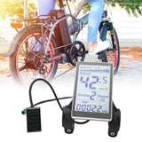 1 x RAW Customer Returns VGEBY Electric Bicycle LCD Display Meter, 5 Pin 24V 36V 48V 60V Universal E Scooter M5 LCD Panel Screen for 31.8 22.2mm Electric Bicycles - RRP €42.16