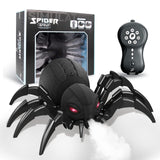 1 x RAW Customer Returns Remote Control Spider Children s Toy - Realistic RC Spider, Music Effect, LED Remote Control Car Toy for 3 4 5 6 7 8 9 10 11 12 Year Old Boys Girls, Gifts for Halloween Birthday - RRP €28.99