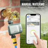 1 x RAW Customer Returns WiFi Irrigation Controller, johgee automatic Irrigation Timer, Intelligent Irrigation Programmer with APP control and connected weather, programmable irrigation timer and remote irrigation - RRP €39.34