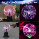 1 x RAW Customer Returns niuniaj 6 inch magic plasma ball, plasma ball, electrostatic ball, plasma ball children, touch-sensitive plasma ball sound lamp flash ball flash light plasma lamp for party home decor - RRP €36.99