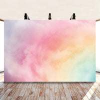 1 x RAW Customer Returns MIRRORANG 3x2m Pastel Color Cloud Backdrop Colorful Sky Rainbow Cloud Photography Background Newborn Baby Shower Birthday Party Portrait Studio Photo Shoot Props, Vinyl - RRP €36.99