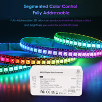 3 x RAW Customer Returns WLED Addressable Strip Controller ESP8266 web server for controlling NeoPixel WS2812B, WS2811, SK6812 LEDs or SPI-based chipsets 5-24 volt WIFI Smart LEDs home installation - RRP €81.66