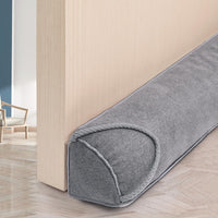 1 x RAW Customer Returns HooTown Draft Excluder for Doors, 82cm Heavy Draft Excluder Door Draft Excluder Wind Stopper Door Air Stopper for Protection Draft Stopper Door Air Stopper Front Door Cold Stopper for Doors Windows, Grey - RRP €25.2