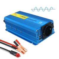 1 x RAW Customer Returns Yinleader inverter 1000W 2000W 12V 230V pure sine wave voltage converter with 1 socket 2 USB ports - RRP €87.06