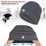 1 x RAW Customer Returns AOHAN running hat men s sports hat women s fleece hat winter, cycling hat under helmet warm breathable, autumn hat sports men for jogging running cycling skiing hiking motorcycling outdoor - RRP €10.07