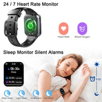 2 x RAW Customer Returns Smartwatch for Men and Women, 1.69 Smart Watch Sleep Heart Rate Monitor Pedometer Stopwatch IP68 Waterproof Activity Fitness Tracker 25 Sports Notifications Messages for Android iOS - RRP €78.68