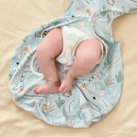 2 x Brand New SIMYJOY Baby Swaddle 3-6 Months, 0.5 TOG Transitional Sleeping Bag Lightweight Baby Sleeping Bag with 2-Way Zipper 100 Cotton Baby Swaddle Made of Cotton for Better Sleep, Seagrass - RRP €45.6