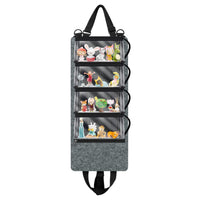 2 x Brand New Annmore Bag for FABA Sound Characters, Portable and Hangable, Grey - RRP €45.6