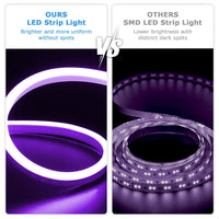 1 x RAW Customer Returns SUCIKORIO Blacklight LED 20m UV LED Strip, Neon LED Fairy Lights Outdoor 230V Waterproof Strip Purple 120 LED m Flexible DIY Light Strip Outdoor for Home, Party, Kitchen - RRP €89.99